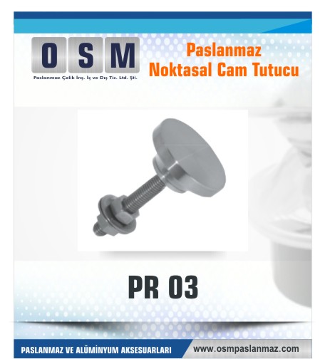 Cama Yapıştırmalı noktasal tutucu pr-03