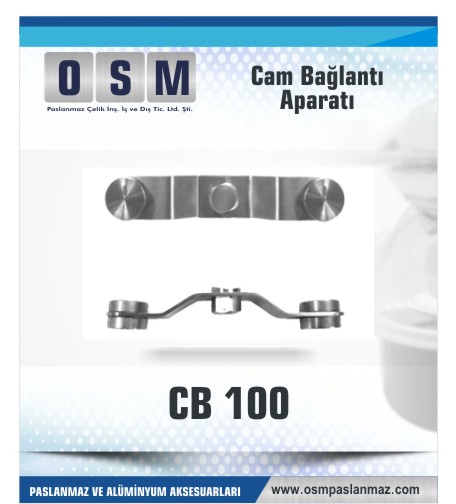 PASLANMAZ CAM BAĞLANTI APARATI CB 100