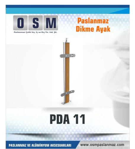 PASLANMAZ DİKME AYAK PDA 011