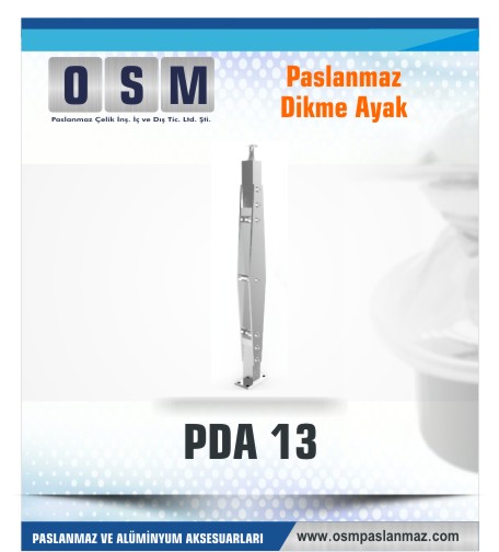 PASLANMAZ DİKME AYAK PDA 013