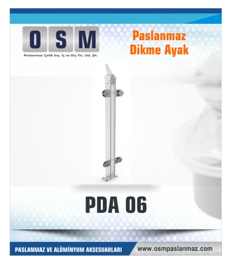 PASLANMAZ DİKME AYAK PDA 06