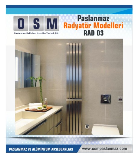 PASLANMAZ RADYATÖR MODELİ RAD 04